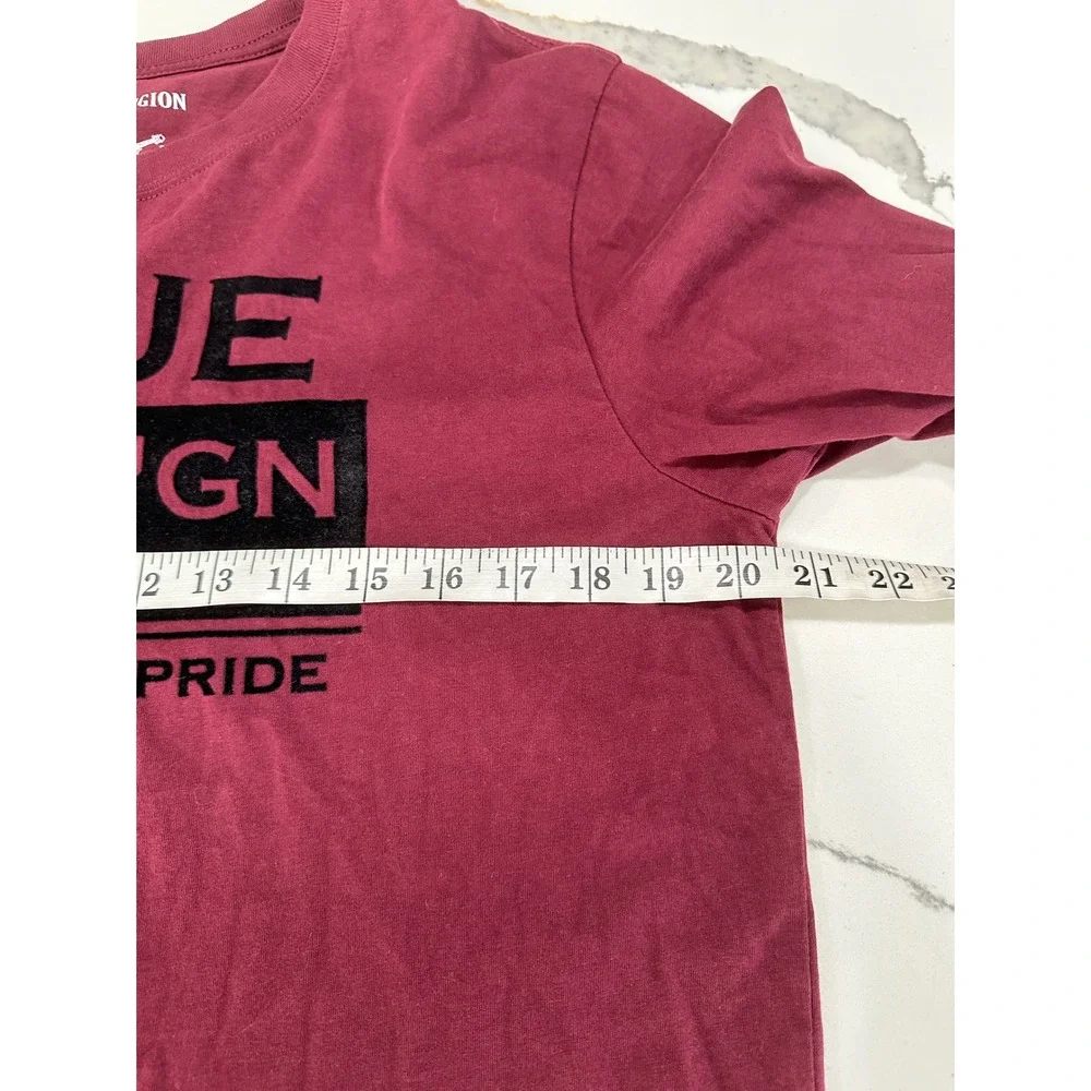 True Religion Crafted‎ with Pride Long Sleeve Graphic Tee Mens Large